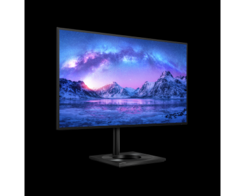 Монитор LCD 27'' [16:9] 3840x2160(UHD 4K) IPS, nonGLARE, 400cd/m2, H178°/V178°, 1300:1, 20M:1, 16.7M, 5ms, VGA, 2xHDMI, DP, USB-Hub, Tilt, 2Y, Black