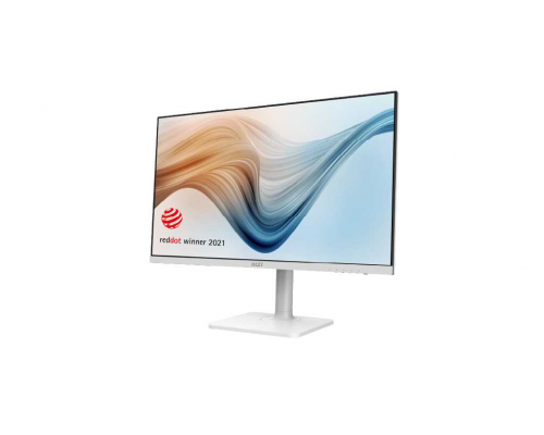 Монитор LCD  Modern MD271PW 27'' 16:9 1920х1080(FHD) IPS, nonGLARE, 250cd/m2, H178°/V178°, 1000:1, 100M:1, 16,7 миллионов цветов, 5ms, VGA, HDMI, DP, Height adj, Swivel, Speakers, White