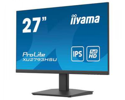 Монитор LCD 27'' [16:9] 1920х1080(FHD) IPS, nonGLARE, 300cd/m2, H178°/V178°, 1000:1, 80M:1, 16,7 миллионов цветов, 4ms, VGA, DVI, HDMI, DP, USB-Hub, Tilt, Speakers, 3Y, Black