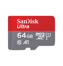 Карта памяти Sandisk Ultra SDSQUA4-064G-GN6MA 64 Гб UHS-I Class 1 (U1), Class 10                                                                                                                                                                          