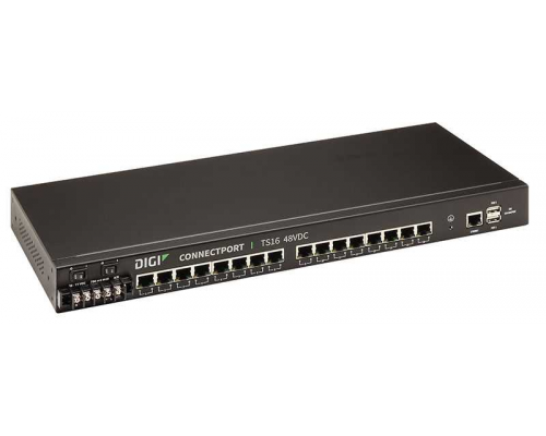 Терминальный сервер Digi ConnectPort TS 16 48V DC