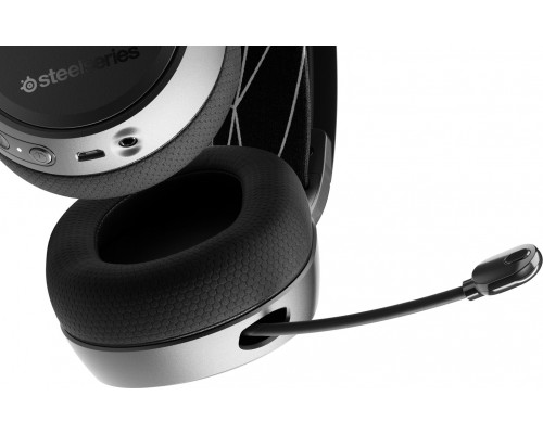 Гарнитура SteelSeries Arctis 9 Wireless black SS61484 беспроводная, Bluetooth, 20-20000 Гц, 32 Ом, 98 дБ, microUSB, 100-6500 Гц, -38 дБ, 40 мм, черная