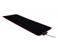 Коврик для мыши Harper ArtPAD P03 H00002444 микроволокно/каучук, 770 x 300 x 3 мм, RGB подсветка, черный                                                                                                                                                  
