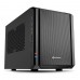 Корпус Sharkoon QB One Mini-ITX, Micro-Tower, 2x USB 2.0, 2x USB 3.0, Audio, 1x 120mm fan, без БП, сталь, черный