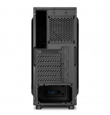 Корпус Sharkoon VS4-S ATX, mATX, Mini-ITX, Midi-Tower, 2 x USB 2.0, Audio, 1 x 120mm fan, без БП, без окна, металл, цвет  черный                                                                                                                          