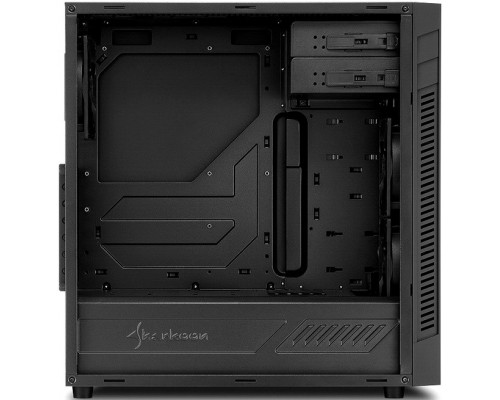 Корпус Sharkoon S25-V ATX, mATX, Mini-ITX, Midi-Tower, 2 x USB 3.0, Audio, 3 x 120mm fan, без БП, без окна, сталь, черный