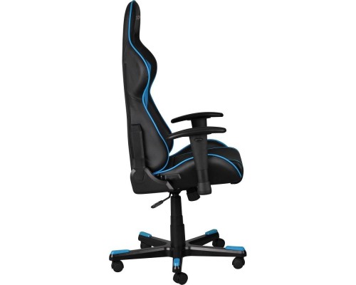 Игровое кресло DXRacer Formula OH/FE08/NB компьютерное, до 91 кг, кожа PU, металл, цвет  черный/синий