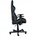 Игровое кресло DXRacer Formula OH/FE08/NB компьютерное, до 91 кг, кожа PU, металл, цвет  черный/синий