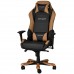 Игровое кресло DXRacer Iron OH/IS11/NC компьютерное, до 136 кг, кожа PU, металл, цвет  черный/коричневый