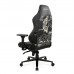 Игровое кресло DXRacer Craft CRA/D5000/NC1 Koi Fish компьютерное, до 115 кг, 4D, до 150 градусов, кожа PU, металл, цвет  черный с рисунком