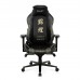 Игровое кресло DXRacer Craft CRA/D5000/NC1 Koi Fish компьютерное, до 115 кг, 4D, до 150 градусов, кожа PU, металл, цвет  черный с рисунком