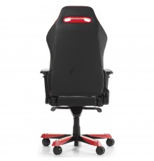 Игровое кресло DXRacer Iron OH/IS11/NR компьютерное, до 136 кг, кожа PU, металл, цвет  черный/красный                                                                                                                                                     