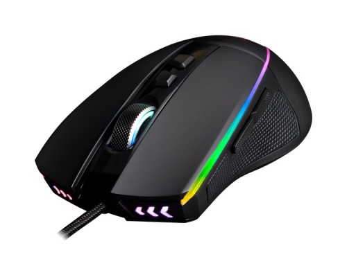 Мышь Redragon Emperor проводная, оптическая, 12400 dpi, USB, 8 кнопок, RGB подсветка, черная