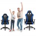 Игровое кресло Sharkoon Skiller SGS2 Jr. Blue детское, до 65 кг, ткань/сталь, подлокотники по высоте, до 135 градусов, черное/синее