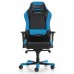 Игровое кресло DXRacer Iron OH/IS11/NB компьютерное, до 136 кг, кожа PU, металл, цвет  черный/синий