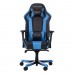 Игровое кресло DXRacer King OH/KS06/NB, до 150 кг, винил под карбон/кожа PU, металл, 4D, раскладывание спинки на 170°, цвет  черный/синий