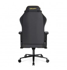 Игровое кресло DXRacer Craft CRA/D5000/N компьютерное, до 115 кг, 4D, до 150 градусов, кожа PU, металл, цвет  черный                                                                                                                                      