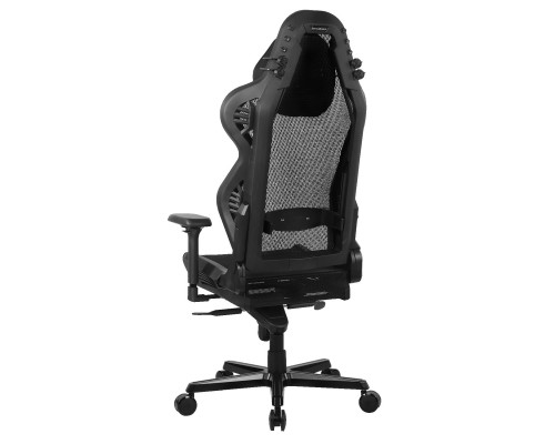 Игровое кресло DXRacer Air AIR/D7200/N компьютерное, до 100 кг, 4D, до 150 градусов, кожа PU, металл, цвет  черный