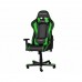 Игровое кресло DXRacer Formula OH/FE08/NE компьютерное, до 91 кг, кожа PU, металл, цвет  черный/зеленый