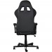 Игровое кресло DXRacer Formula OH/FE08/NW компьютерное, до 91 кг, кожа PU, металл, цвет  черный/белый