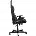 Игровое кресло DXRacer Formula OH/FE08/NW компьютерное, до 91 кг, кожа PU, металл, цвет  черный/белый