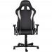 Игровое кресло DXRacer Formula OH/FE08/NW компьютерное, до 91 кг, кожа PU, металл, цвет  черный/белый