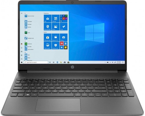 Ноутбук HP 15s-fq0082ur Intel Celeron Dual Core N4020/4Gb/128Gb SSD/No ODD/15.6