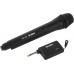 Микрофон Sven MK-700 SV-020507 беспроводной, для вокала, 80-12000 Гц, -60 дБ, радио/штекер 6.3 мм, ресивер, 3 х AA, черный