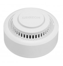 Датчик задымления Geozon SD-01 WiFi 802.11 b/g/n, 2 х ААА, монтаж открытый, до 20 кв. м, iOS, Android, пластик, белый                                                                                                                                     