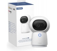 Камера Aqara Camera Hub G3 Wi-Fi 802.11 a/b/g/n/ac 2.4 ГГц, Zigbee 3.0, 2304 x 1296, microSD, USB Type-C, DC 5V/2A, 110 градусов обзор, белая                                                                                                             