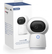 Камера Aqara Camera Hub G3 Wi-Fi 802.11 a/b/g/n/ac 2.4 ГГц, Zigbee 3.0, 2304 x 1296, microSD, USB Type-C, DC 5V/2A, 110 градусов обзор, белая                                                                                                             