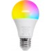 Умная LED лампочка Geozon RG-01 RGB, WiFi 802.11 b/g/n, E27, 2700K-6500K, А60, 806 lm, 10 Вт, AC 220-250В, до 15000 часов, белая + RGB