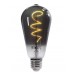 Умная LED лампочка Geozon FL-04 Filament, WiFi 802.11 b/g/n, E27, 2200K-5500K, ST64, 450 lm, 5.5 Вт, AC 220-250В, до 15000 часов, тонированная черная