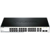 Управляемый коммутатор D-Link DES-1210-28/C2A , WEB Smart III Switch with 24 Ports 10/100Base-TX + 2 10/100/1000Base-T+ 2 Combo 10/100/1000Base-T/SFP