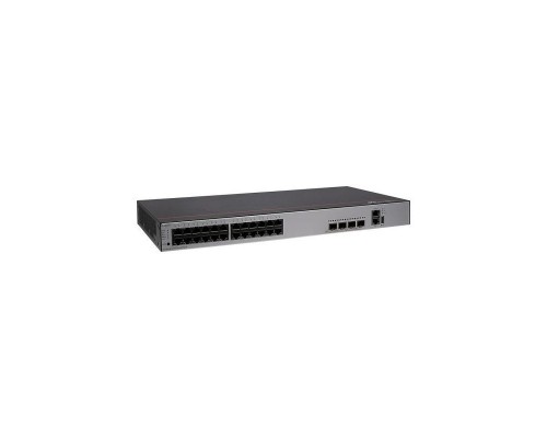 Управляемый коммутатор HUAWEI S5735-L24P4S-A1 (24*10/100/1000BASE-T ports, 4*GE SFP ports, PoE+, AC power) + Basic Software