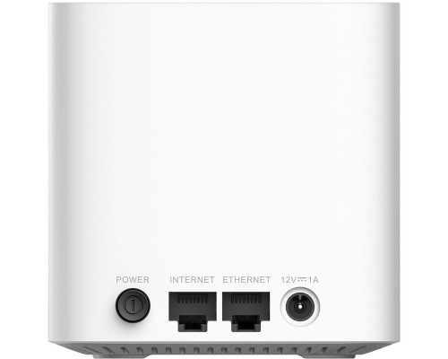 Мэш-система D-Link COVR-1102/E, AC1200 Dual Band Whole Home Mesh Wi-Fi System with 1 10/100/1000Base-T WAN port, 1 10/100/1000Base-T LAN port.802.11b/g/n/ac compatible, up to 300 Mbps for 802.11n in 2.4GHz and u