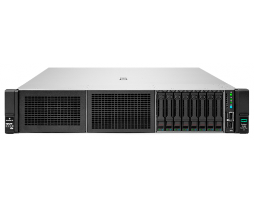 Сервер ProLiant DL385 Gen10+ v2 EPYC 7513 Rack(2U)/EPYC32C 2.6GHz/HPHS/1x32GbRDD_3200/P408i-aFBWC(2Gb/RAID 0/1/10/5/50/6/60)/noHDD(8/24+8+4up)SFF/noDVD/iLOstd/2x10OCP3/4HPFans/EasyRK/1x800w(2up)