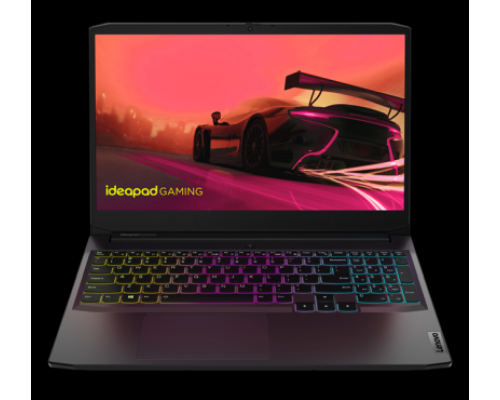 Ноутбук Lenovo IdeaPad Gaming 3 15ACH6 15,6 FHD (1920x1080)IPS AG, RYZEN 5 5600H, 8GB DDR4 3200, 512GB SSD M.2, RTX3060 6GB, WiFi, BT, TPM2, HD Cam, 60Wh, 170W Slim Tip, NoOS, 2Y CI, 2.25kg