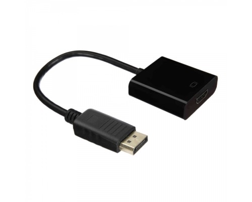 Кабель-адаптер ACD-DADHF-01B [ACD-DADHF-01B] DP-HDMI, Golden Plated, 20m/19f, Черный, 0.2м (742538)