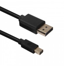 Кабель ACD-DDMM2-18B [ACD-DDMM2-18B] DisplayPort 1.2, DP-mDP, Golden Plated, 20m/20m, Черный, 1.8м, (742491)                                                                                                                                              