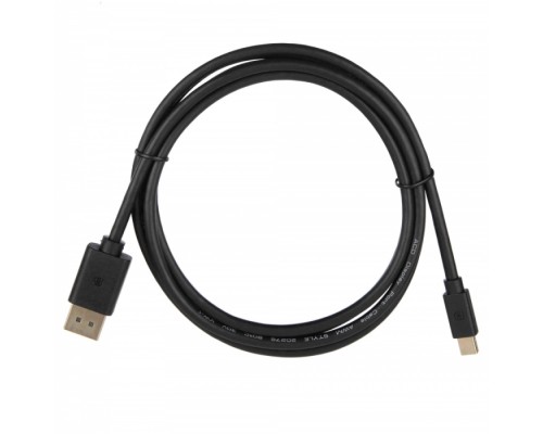 Кабель ACD-DDMM2-18B [ACD-DDMM2-18B] DisplayPort 1.2, DP-mDP, Golden Plated, 20m/20m, Черный, 1.8м, (742491)