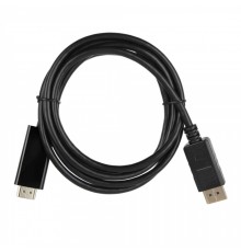 Кабель ACD-DDHM2-18B [ACD-DDHM2-18B] DisplayPort 1.2, DP-HDMI, Golden Plated, 20m/19m, Черный,  1.8м (742453)                                                                                                                                             