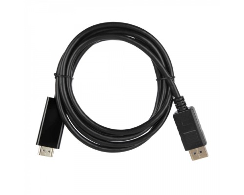 Кабель ACD-DDHM2-18B [ACD-DDHM2-18B] DisplayPort 1.2, DP-HDMI, Golden Plated, 20m/19m, Черный,  1.8м (742453)