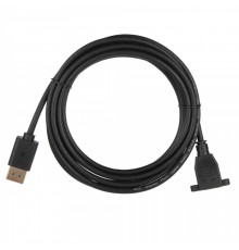 Кабель ACD-DDPF2-30B [ACD-DDPF2-30B] DisplayPort 1.2, DP extension, Golden Plated, 20m/20f, Черный, 3м (742514)                                                                                                                                           