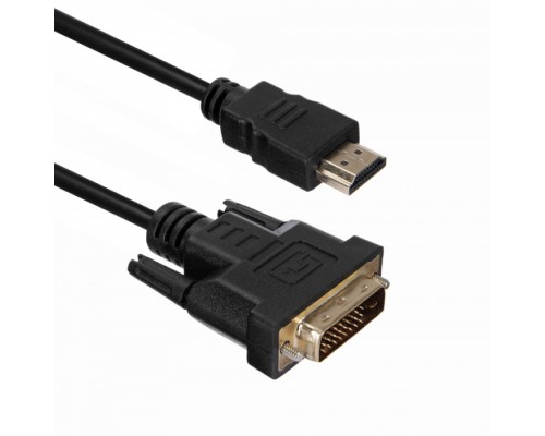 Кабель ACD-DHDM1-30B [ACD-DHDM1-30B] HDMI 1.4, Golden Plated,19m/25m, HDMI-DVI Черный, 3м, (742316)