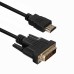 Кабель ACD-DHDM1-30B [ACD-DHDM1-30B] HDMI 1.4, Golden Plated,19m/25m, HDMI-DVI Черный, 3м, (742316)