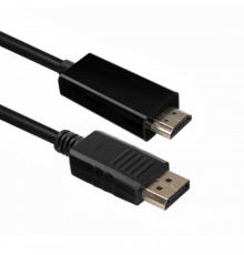 Кабель ACD-DDHM2-30B [ACD-DDHM2-30B] DisplayPort 1.2, DP-HDMI, Golden Plated, 20m/19m, Черный, 3м (742460)                                                                                                                                                