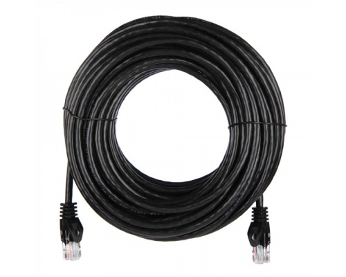 Патчкорд ACD-LPU5C-15M [ACD-LPU5C-15M] Cat5e UTP 24AWG 4Pair, 7/0.18мм CU Черный, 15м, (741845)