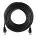 Патчкорд ACD-LPU5C-15M [ACD-LPU5C-15M] Cat5e UTP 24AWG 4Pair, 7/0.18мм CU Черный, 15м, (741845)