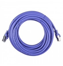 Патчкорд ACD-LPS6A-10M [ACD-LPS6A-10M] Cat6a SSTP, 27AWG,CU Фиолетовй, 10м (741906)                                                                                                                                                                       